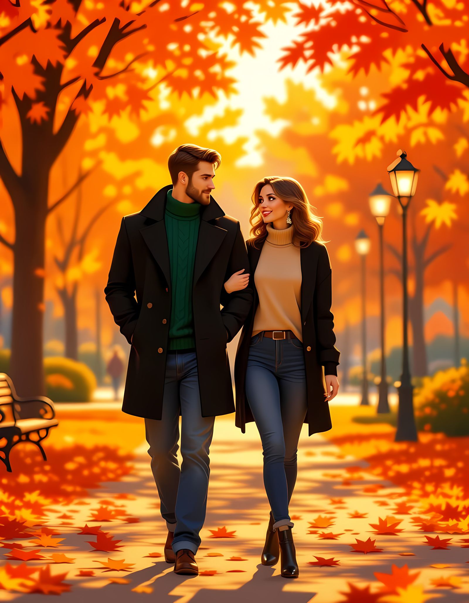 Maple Leaf Happiness  by @Doctor M