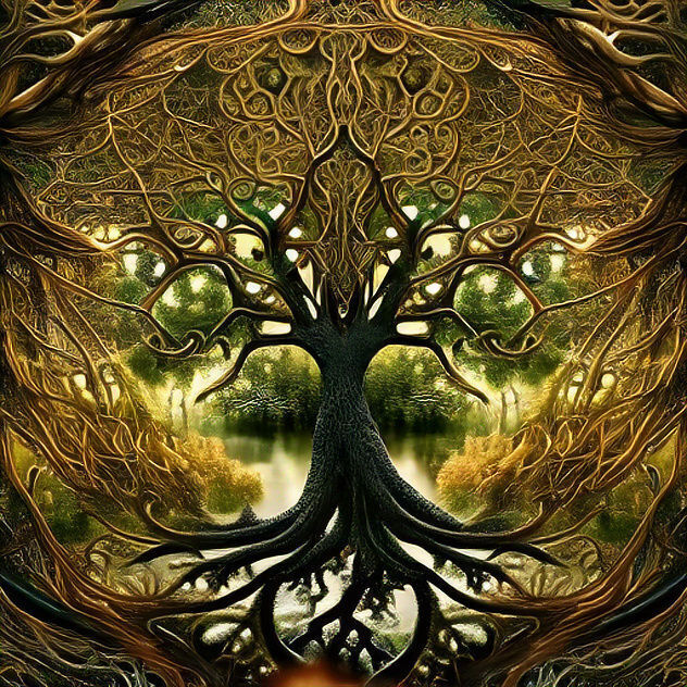 The World Tree - AI Generated Artwork - NightCafe Creator