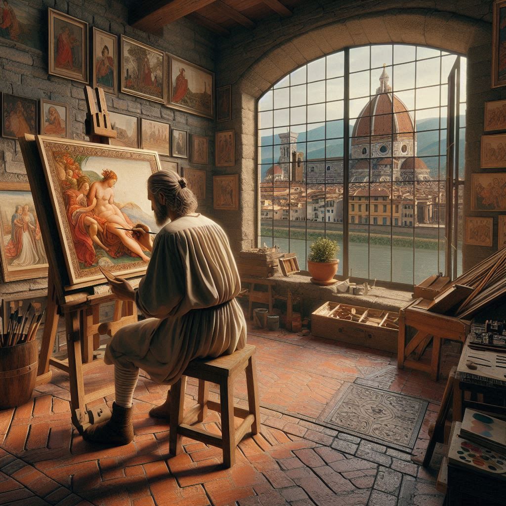 Sandro Botticelli, The Birth of Beauty