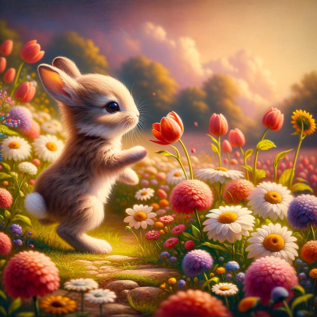 Tiny Bunny  by @Seivitae