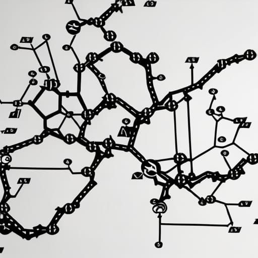 black and white; directed graph