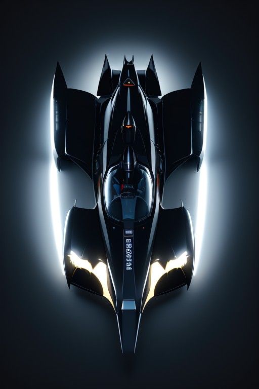 Futuristic Batmobile