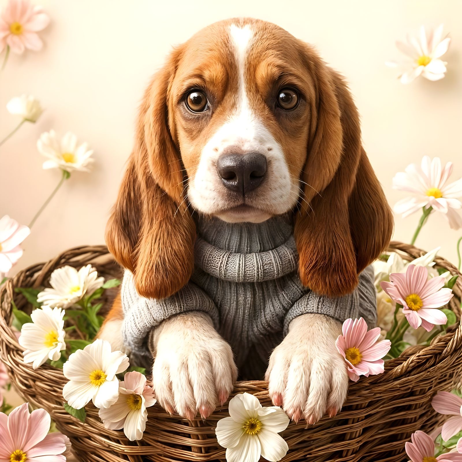 Basset Hounds  by @Floe Joe 