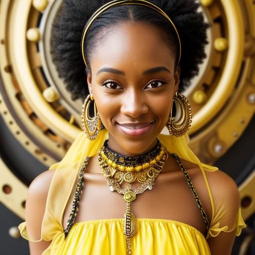 Afro Girl Earrings » Fashion Ain't Dead