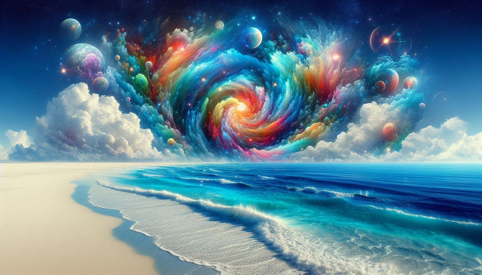 Cosmos Above the Sea