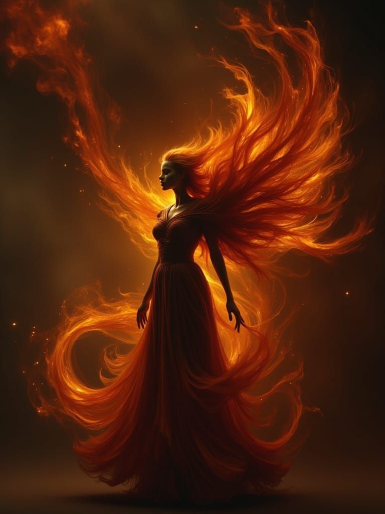 Fire Witch coming into full power