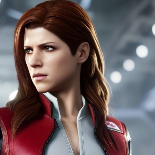 Anna Kendrick as Claire Redfield from Resident Evil - AI Generated ...