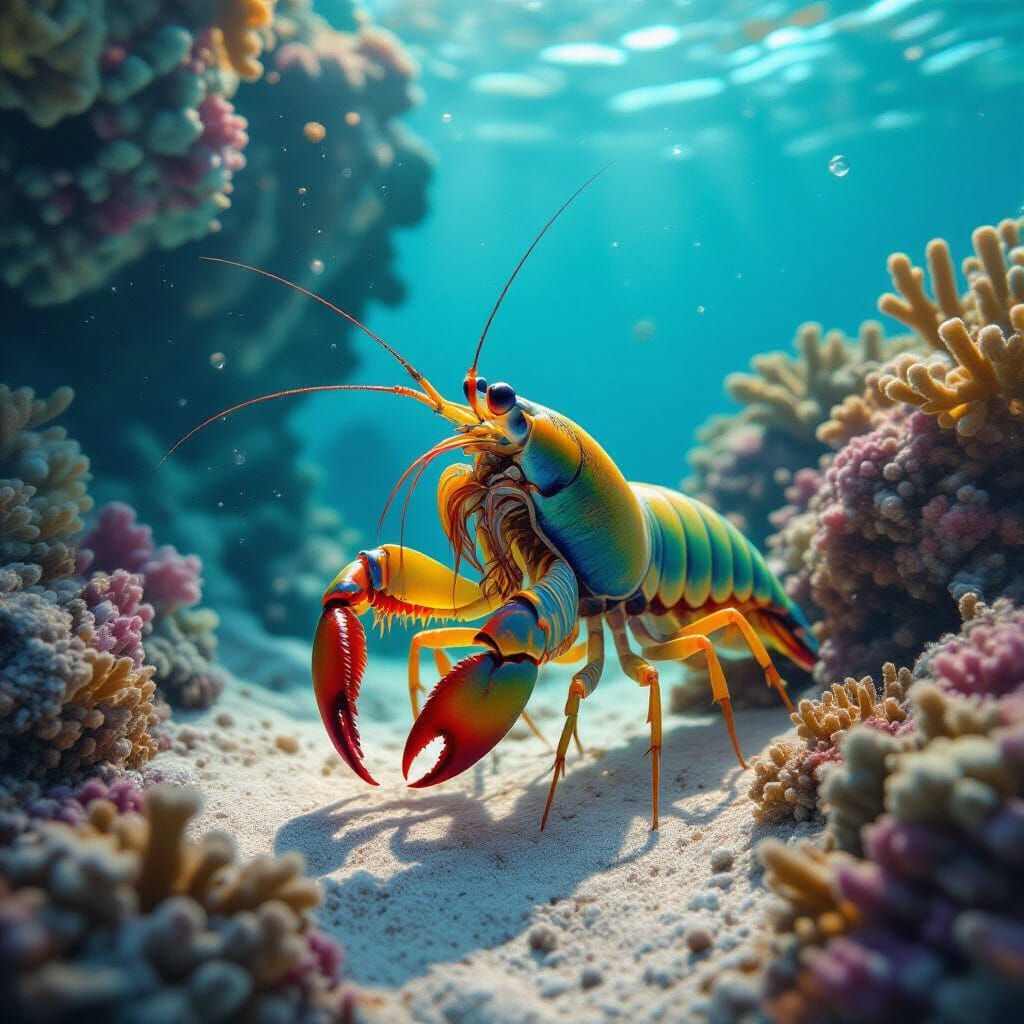 Mantis shrimp  by @WhataDale
