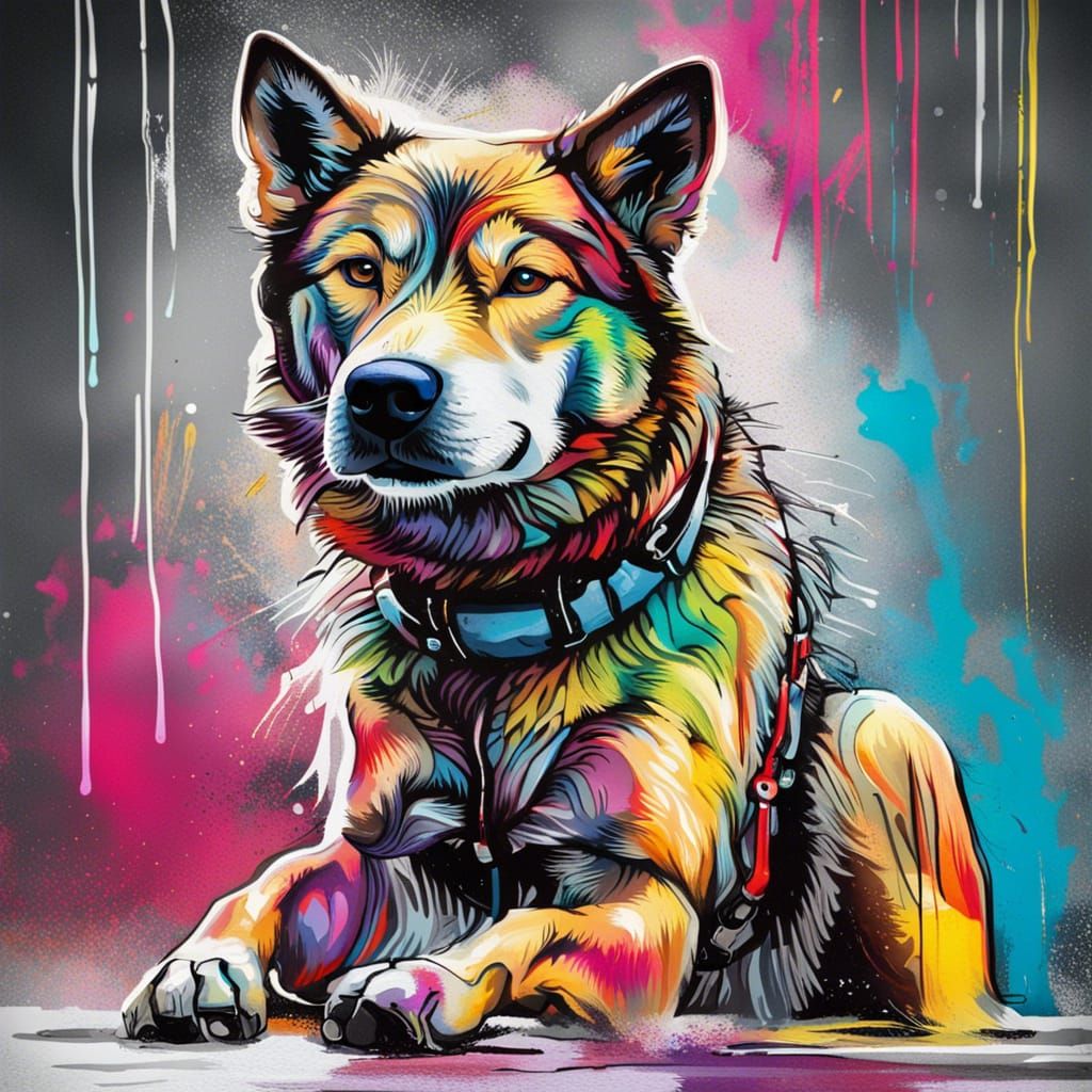 Graffiti Dog