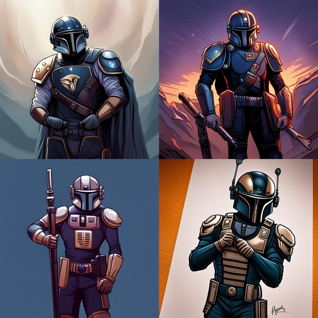 Los Angeles Rams as a mandalorian