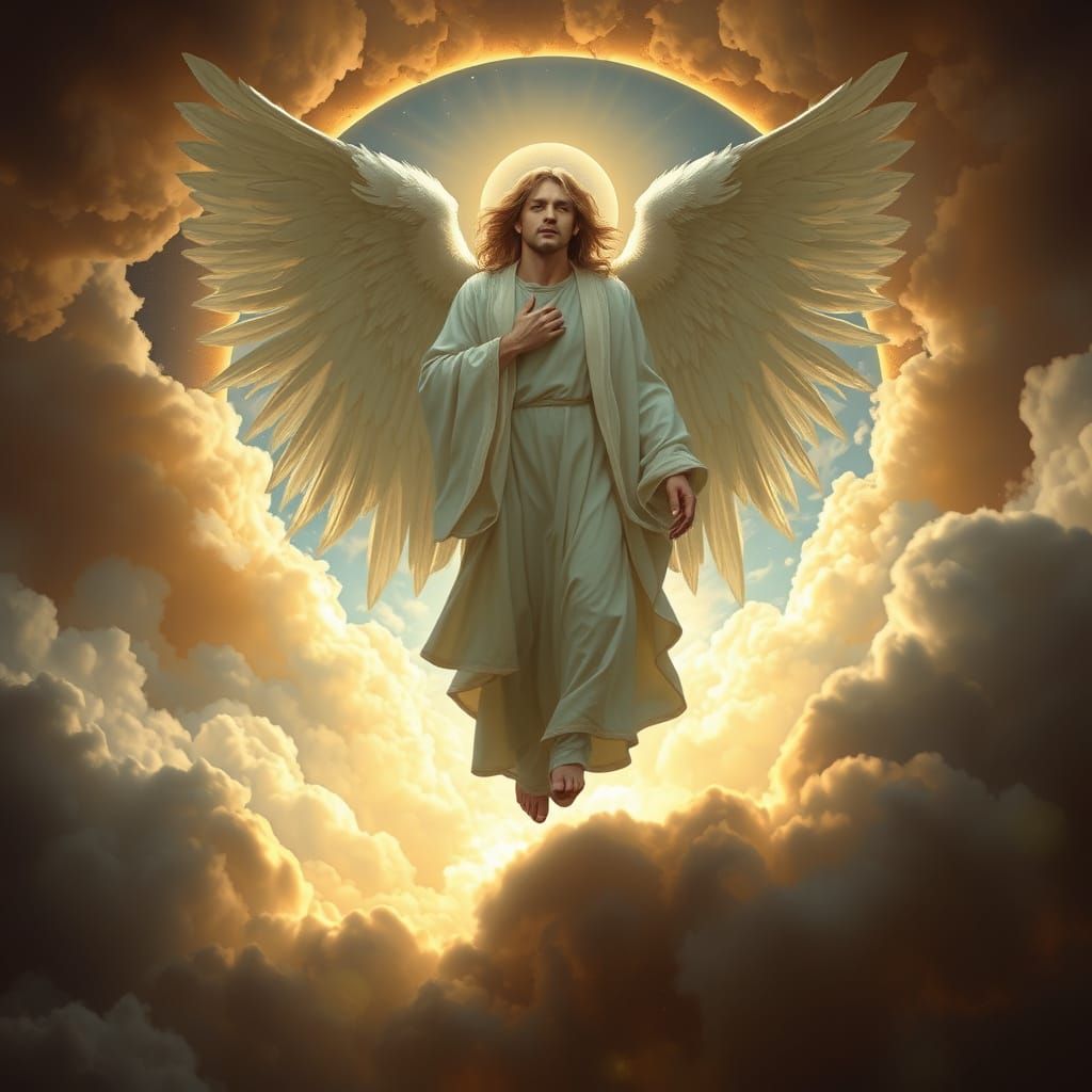 Heaven looking down on earth