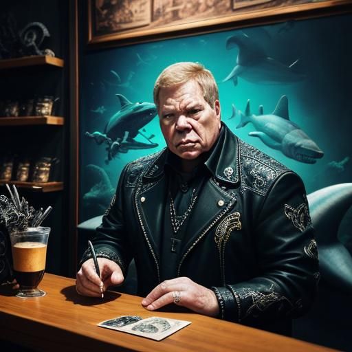 goth coffee shop. puca shells. used car. shark. octopus. sea...