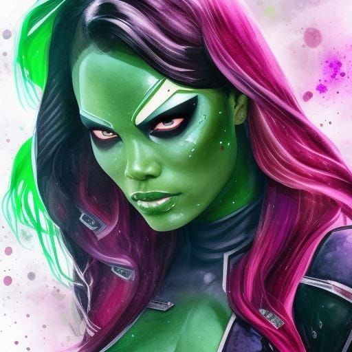 Gamora - AI Generated Artwork - NightCafe Creator