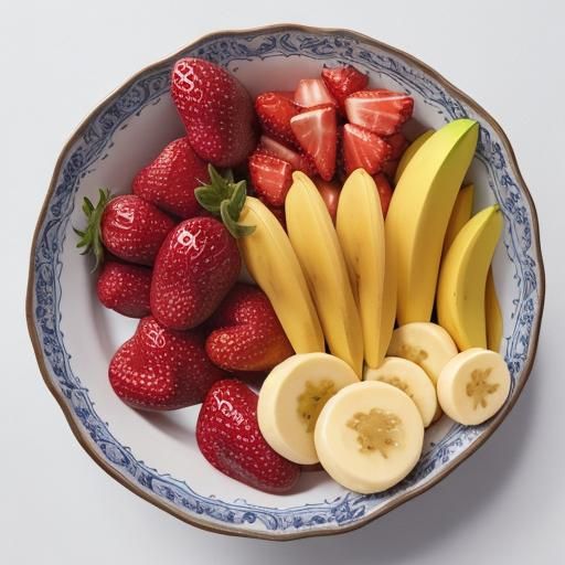 AI Image of Strawberry and Banana