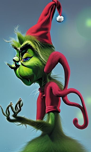 How the Grinch Stole Christmas - AI Generated Artwork - NightCafe Creator