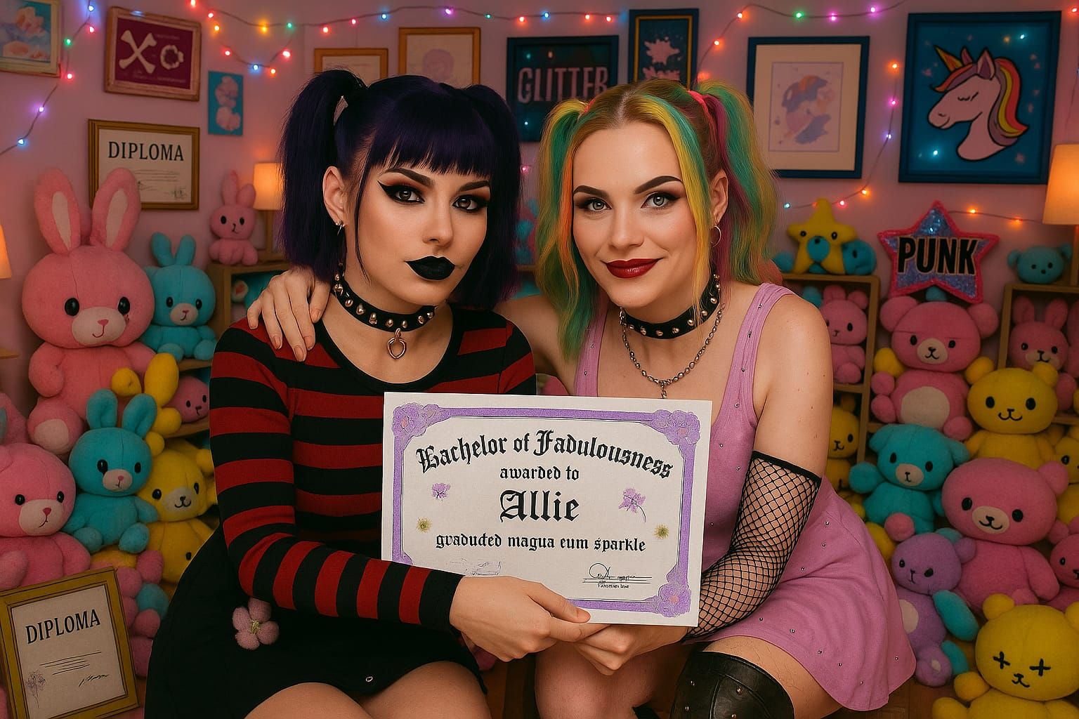 College Punk Material