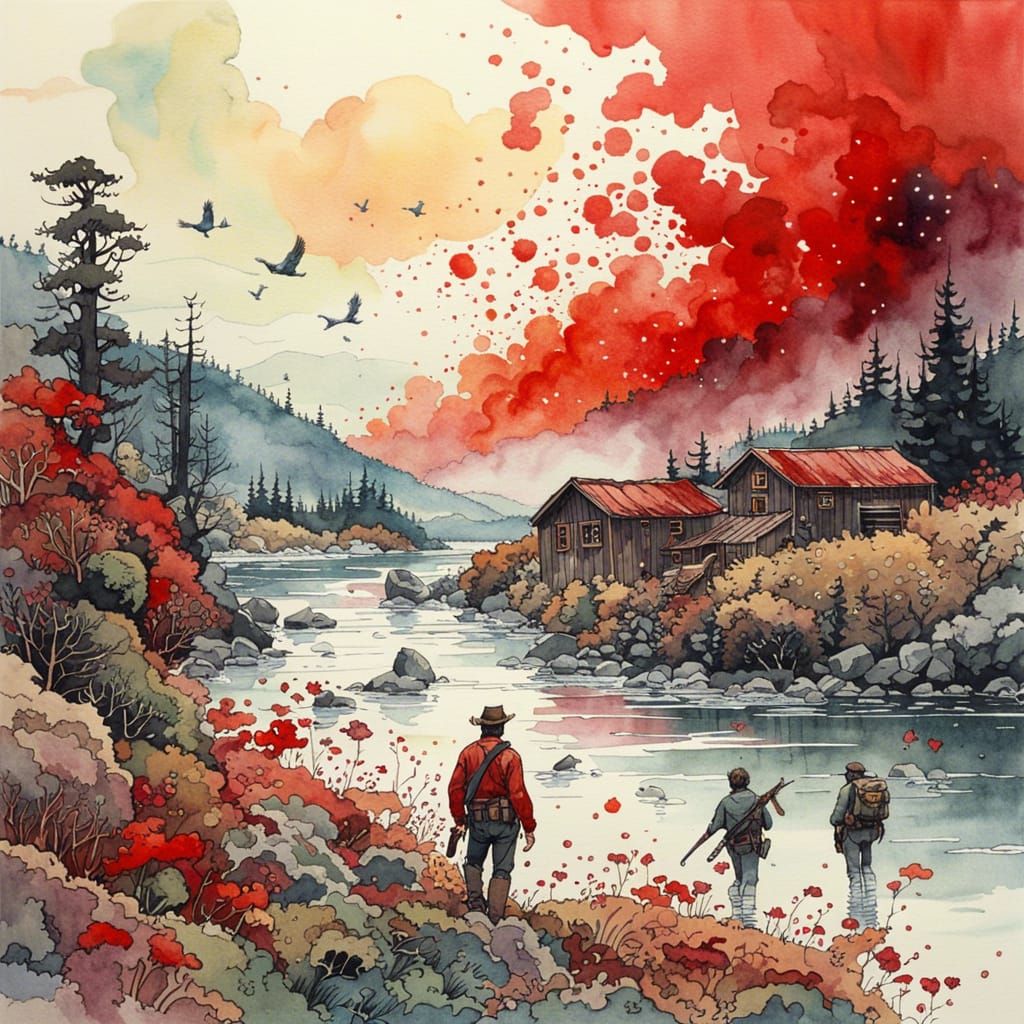 Wildfire on the Horizon  by @Chief_Runs-with-scissors