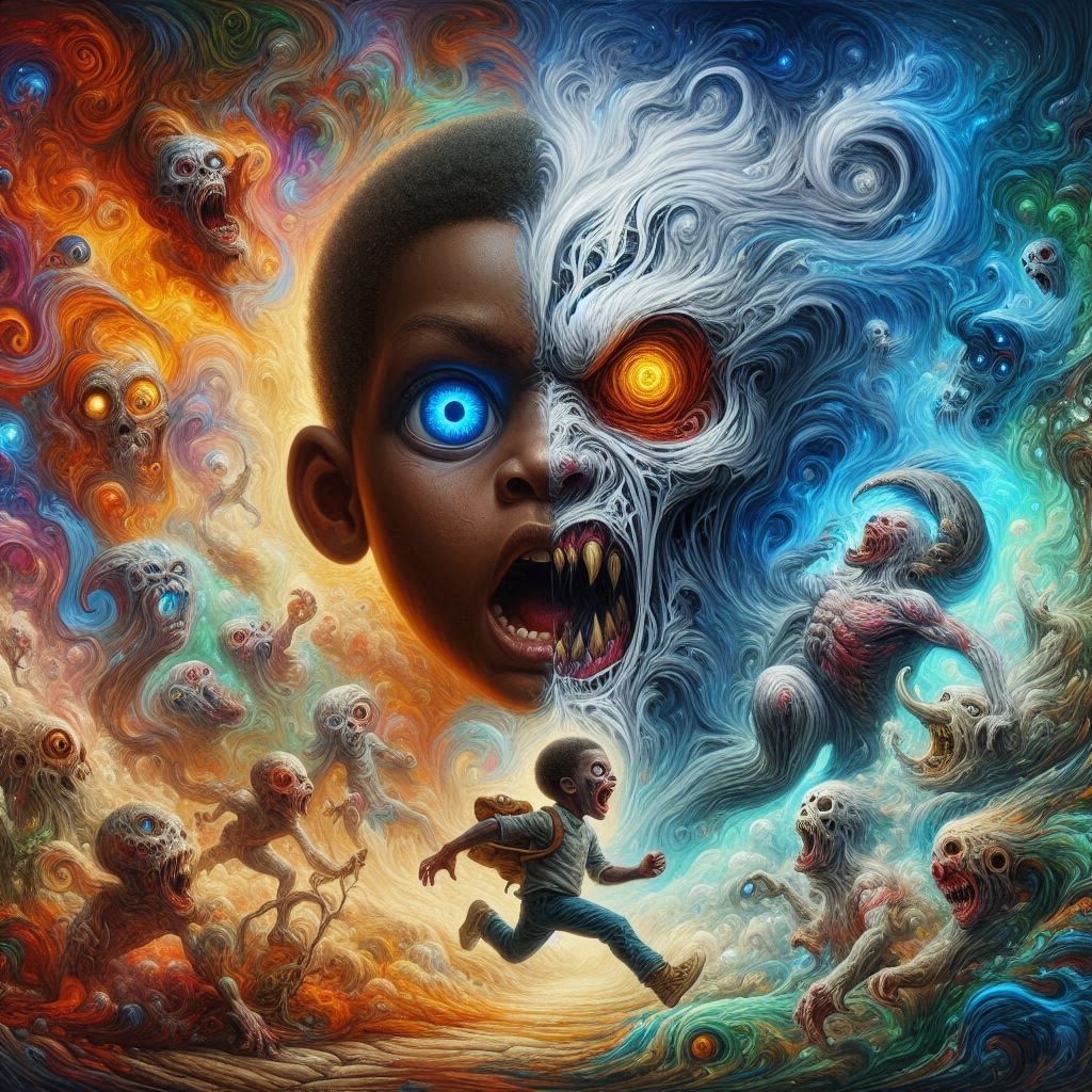 NIGHTMARE: Watching scary movies before bed