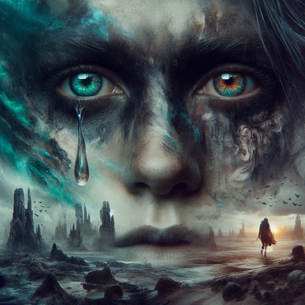 Futuristic wasteland 😢