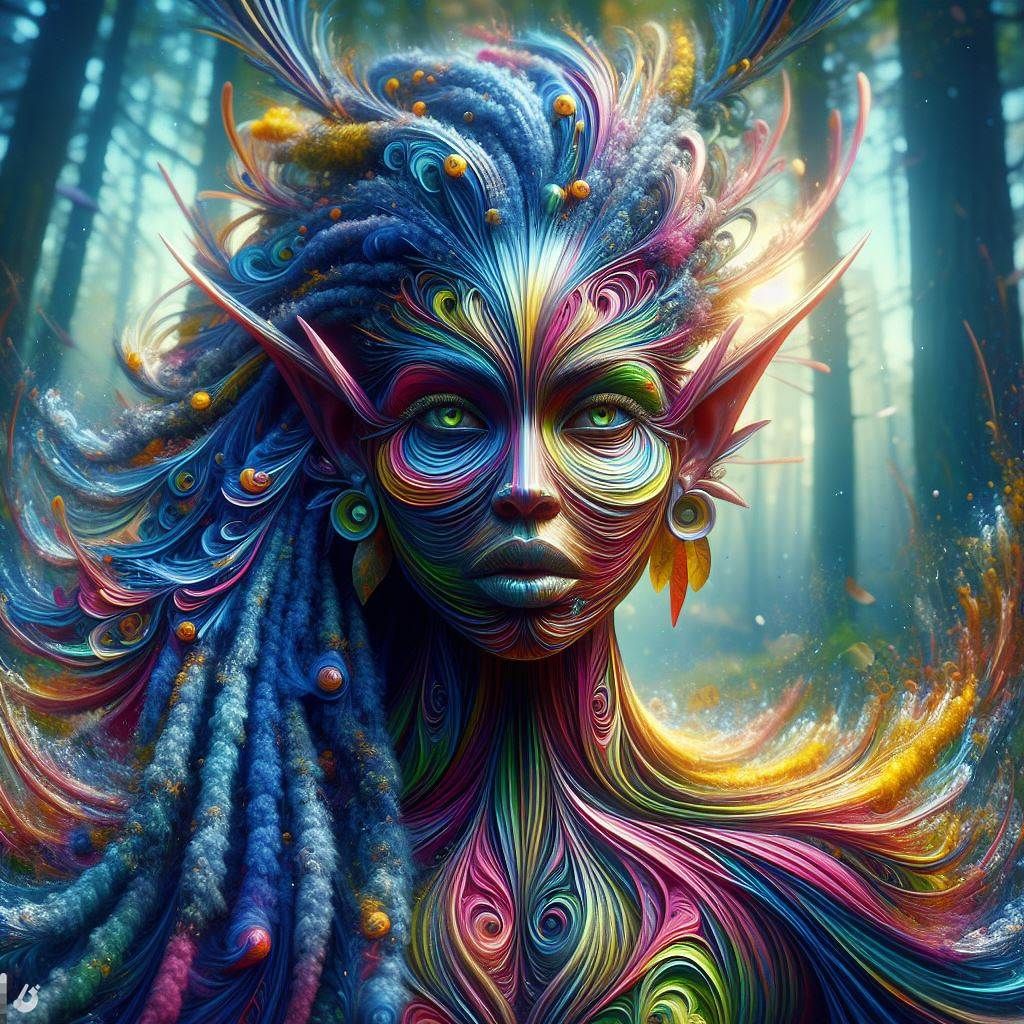 Alien Elf from the Planet Cryon