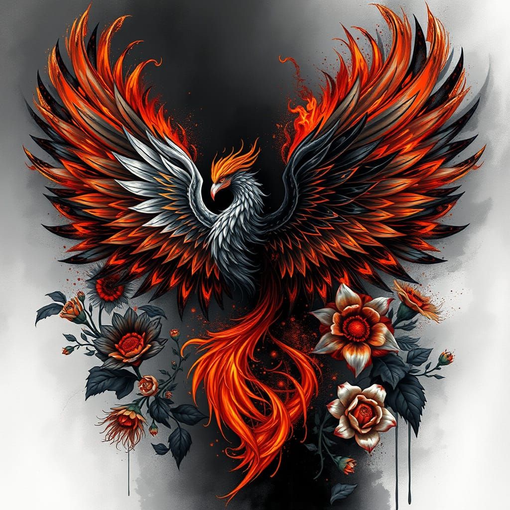  Dark Phoenix rises  by @TConceptz