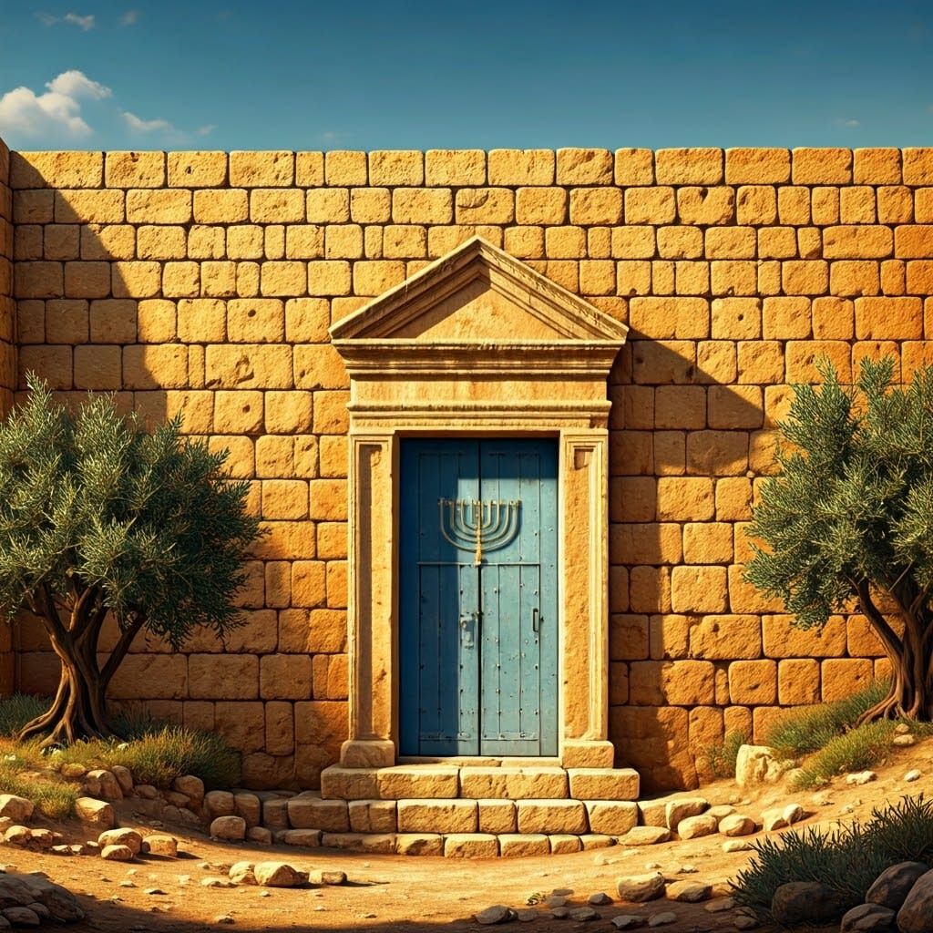 Mystical Desert Tomb of Rachel