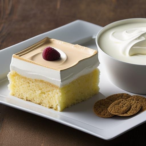 Cold tres leches dessert Ingredients 1 Can of condensed milk 1 Can of