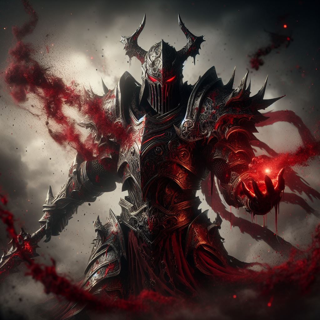 Death Knight - Blood - DALL·E 3 Edition