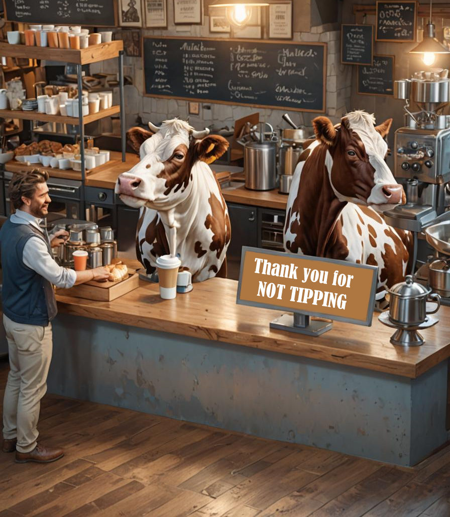 Thank you for not tipping