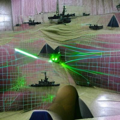 Laser warfare