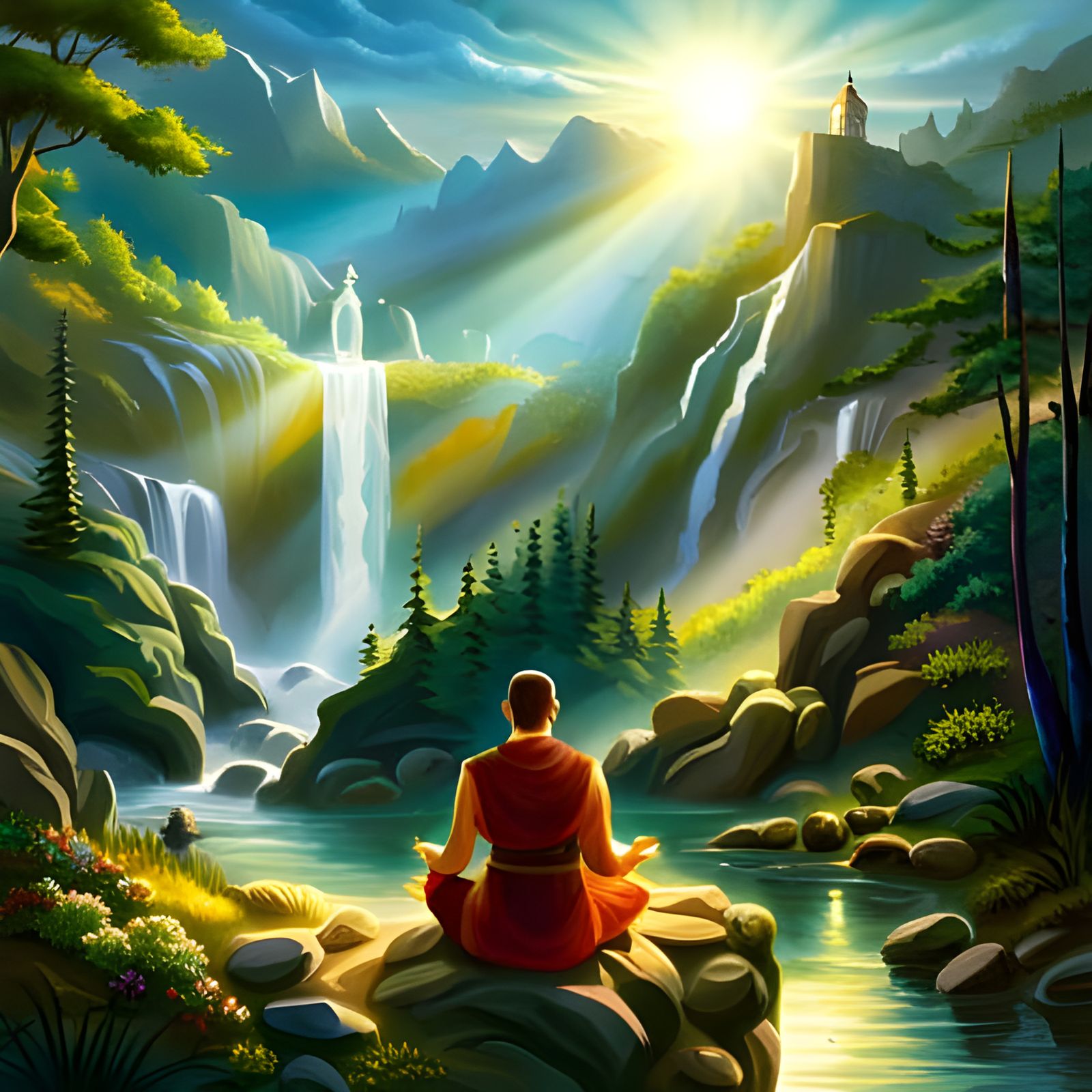 Inner Peace  by @Brawl_Warrior