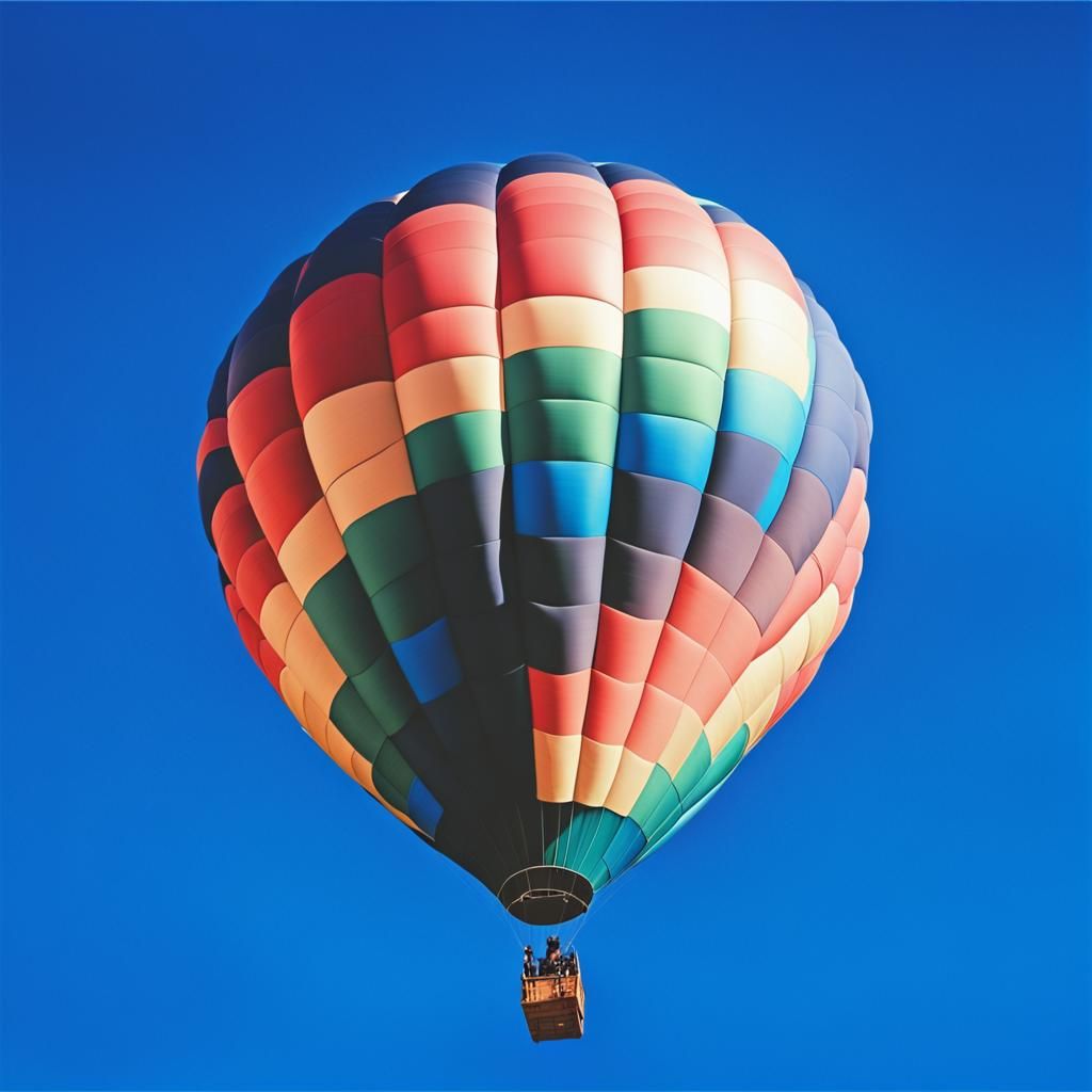 Floating in a hot air balloon. intricate details, HDR, beautifully shot, hyperrealistic, sharp focus, 64 megapixels, perfect composition, hi...