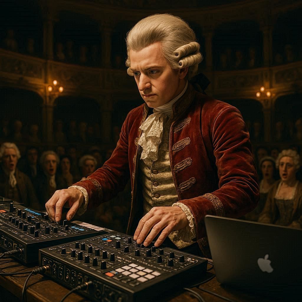 If Mozart had visited the future