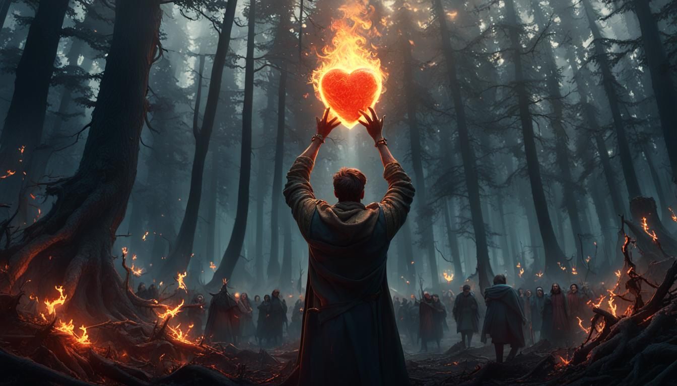 Пылающее Сердце Данко  by @Maria_fairy_id