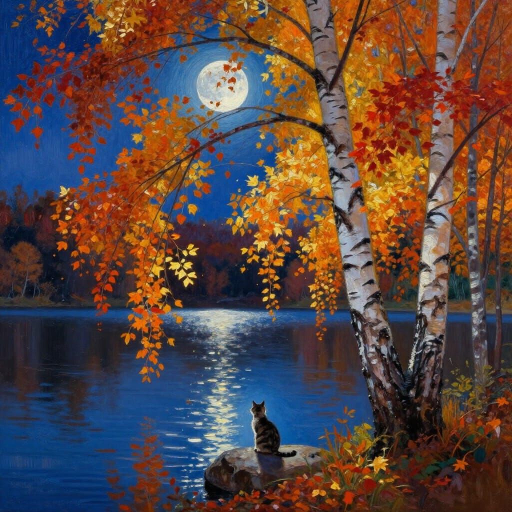 Moonlit Meditations  by @IAP