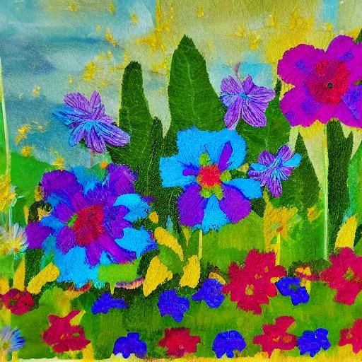 A beautiful woven flower