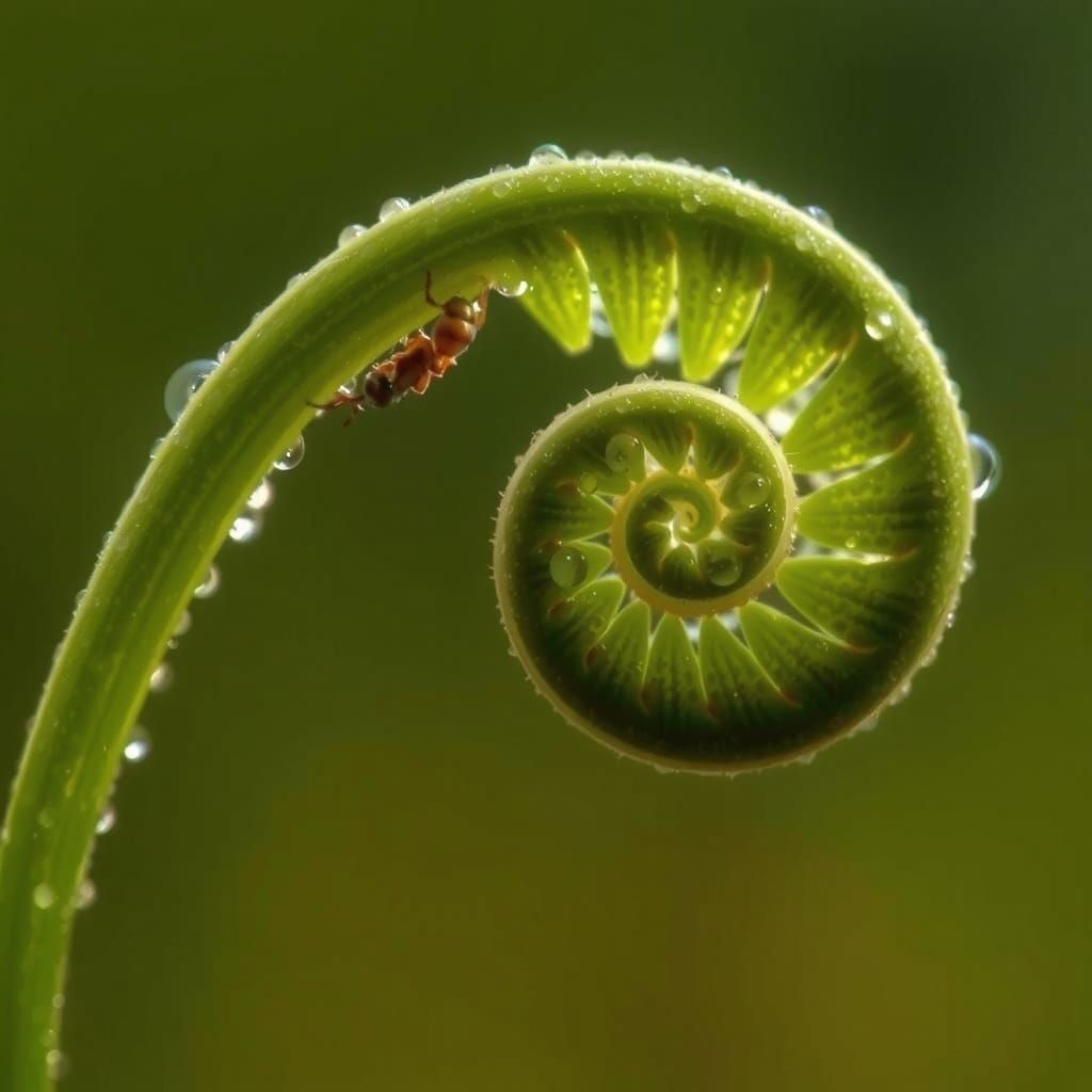 Fern leaf  by @Novael