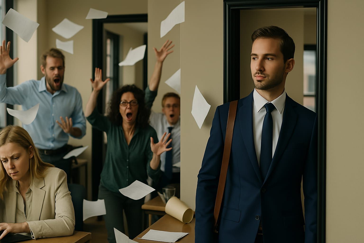 Just another day in the office!