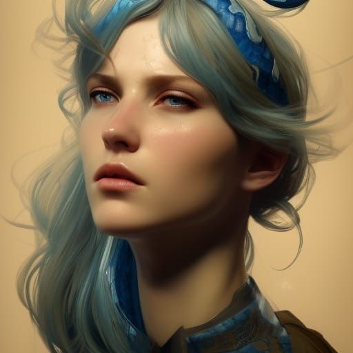 Blue eyes