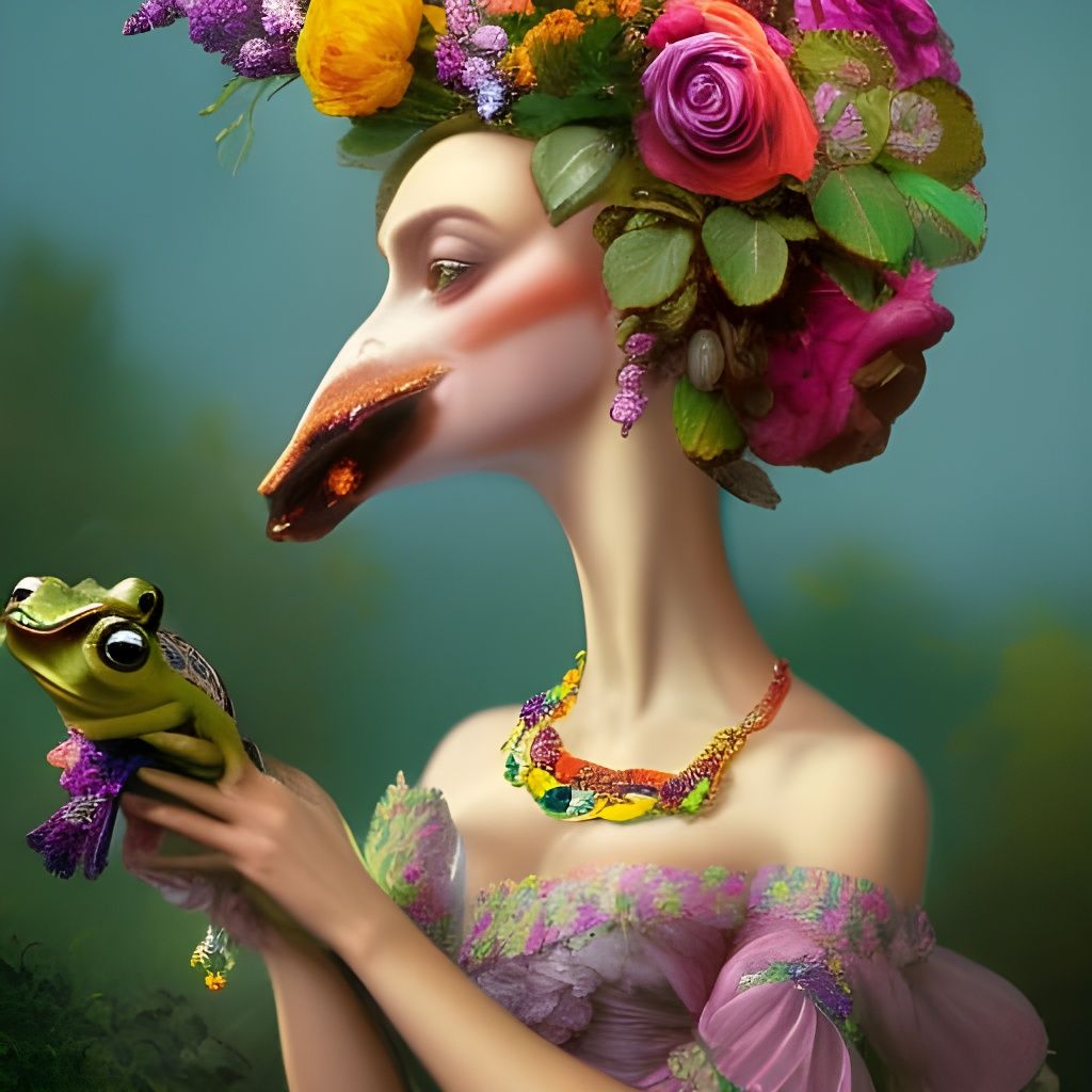 Goose Woman  by @Maddy