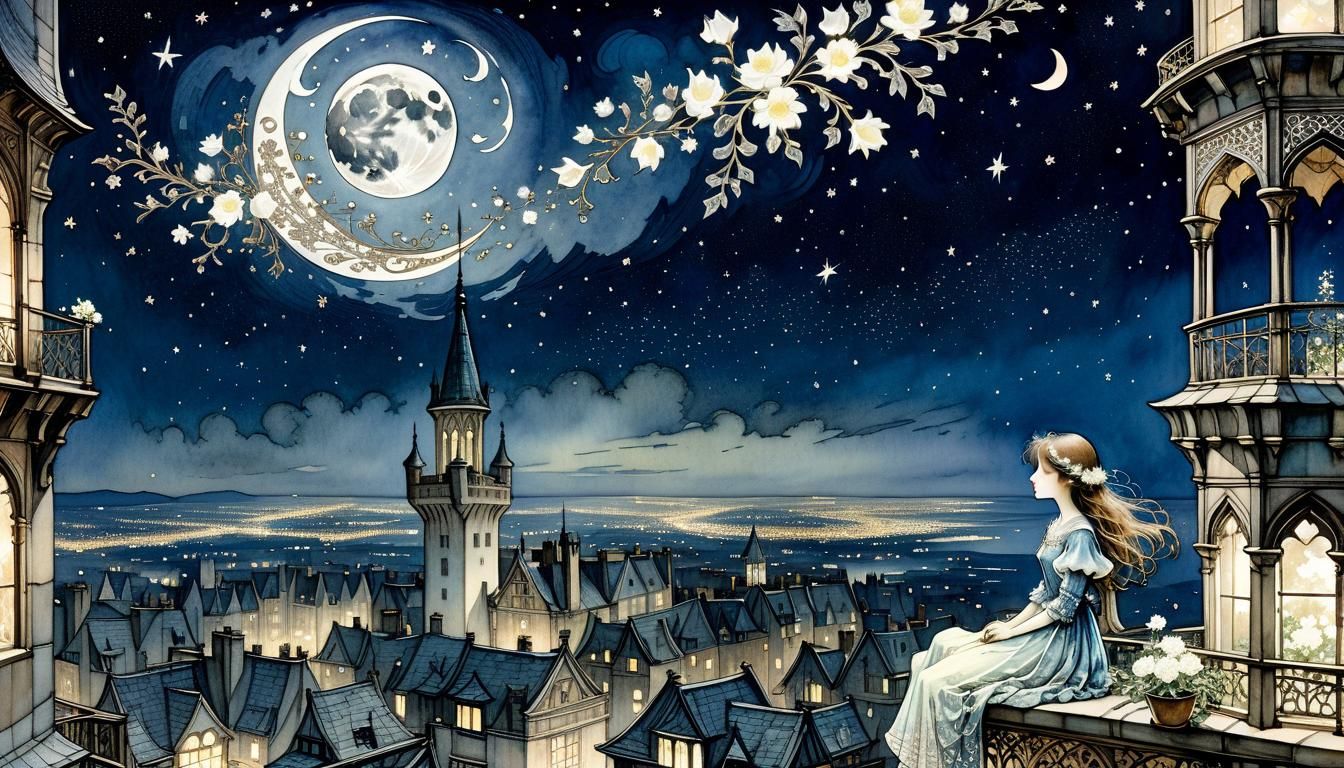 Glorious Night  by @Rebekah I Knight