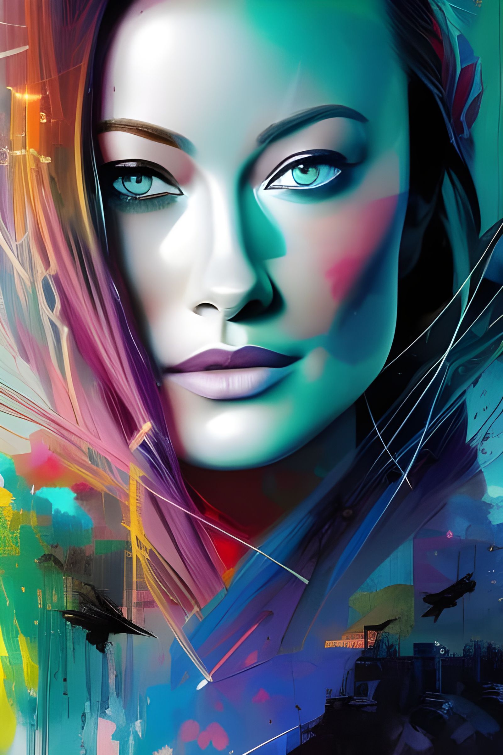 Olivia Wilde - AI Generated Artwork - NightCafe Creator