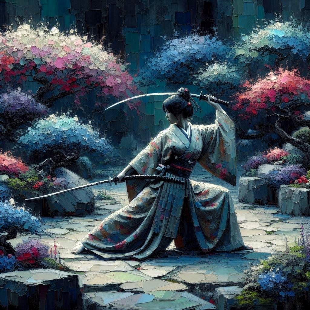 Japanese Swordswoman