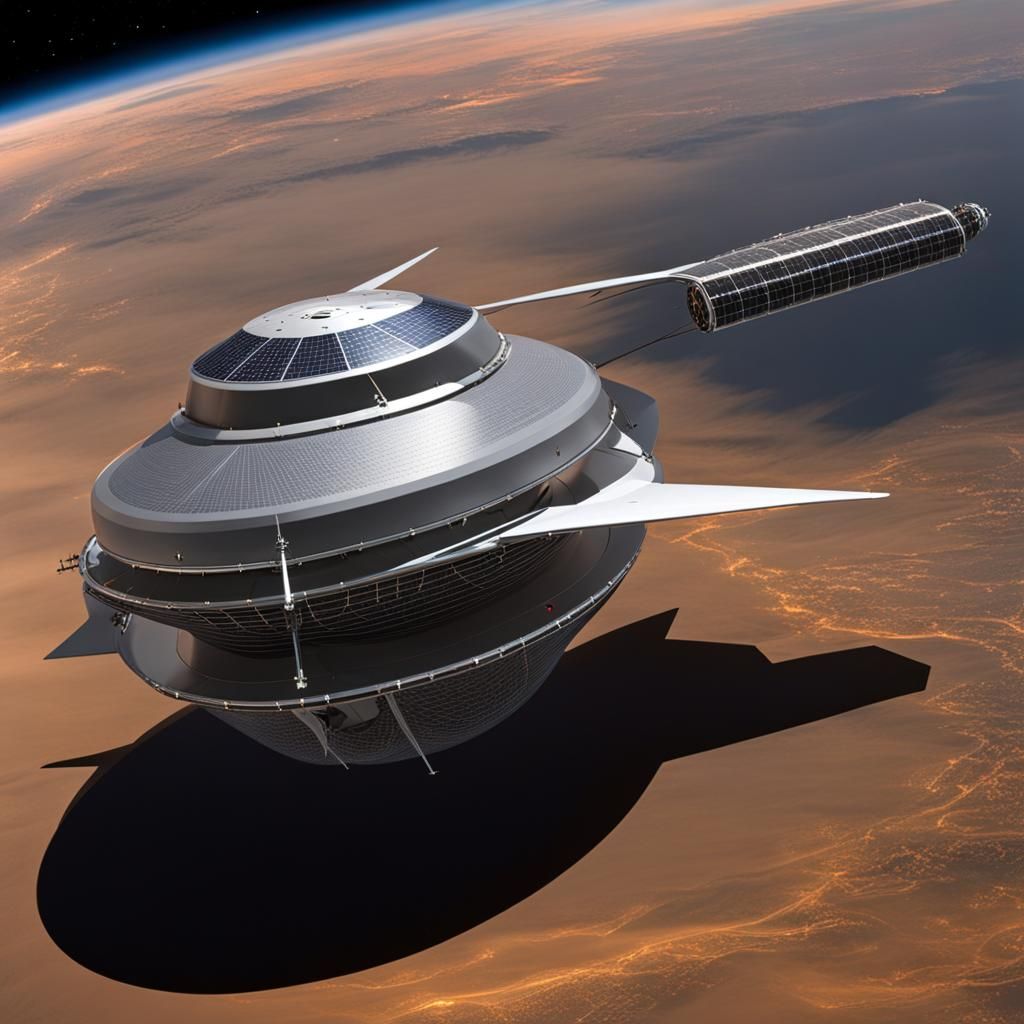 The design I propose is called the "Helioship," a revolution...