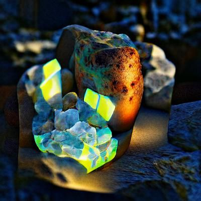 Magic Glowing Ore