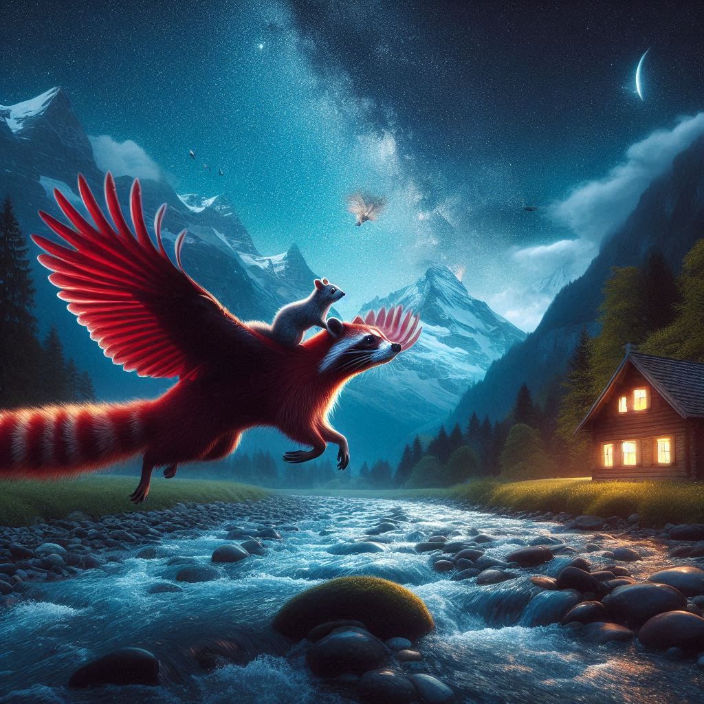 The Raccoon Takes Flight !! #2