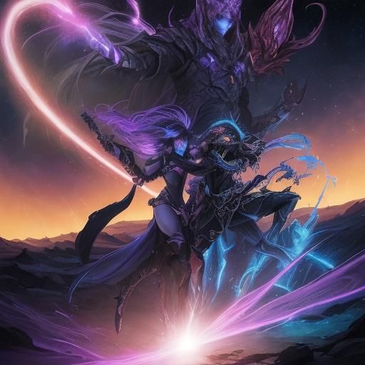 As Seraphina the Voidseeker and Moros the Abyssal Conqueror ...