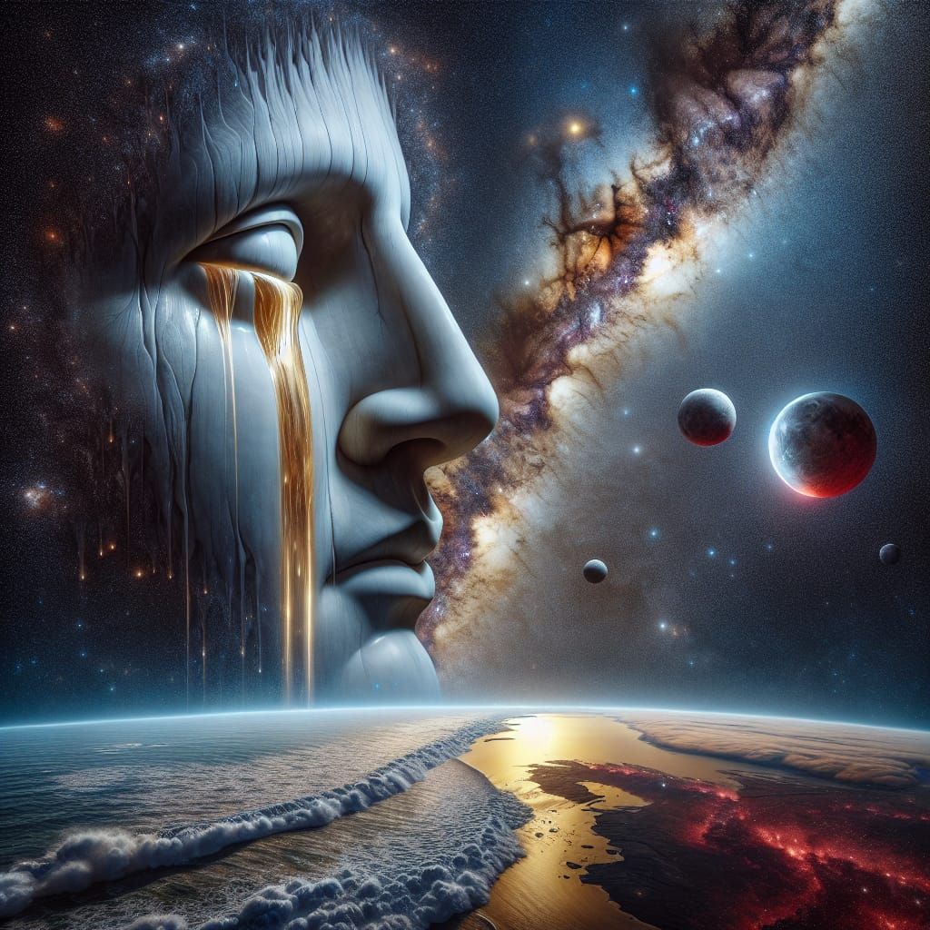 The Galaxy Weeps