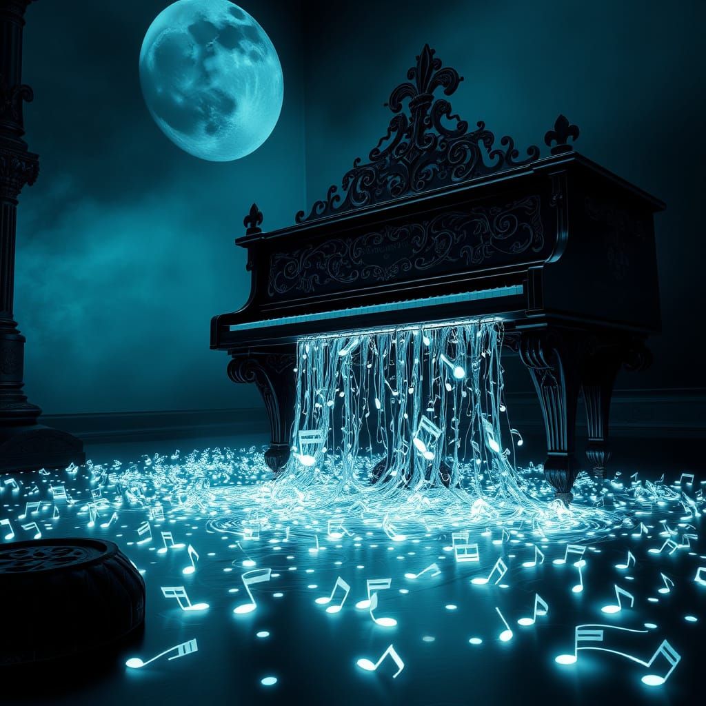 Let the music flow   by @xX_MetalSNOWDeLis_Xx