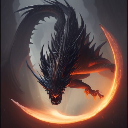 Old soul glow sun moon star complete whole dragon